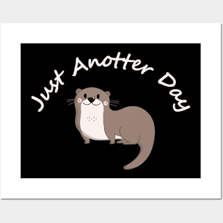 Just An Otter Day Posters and Art